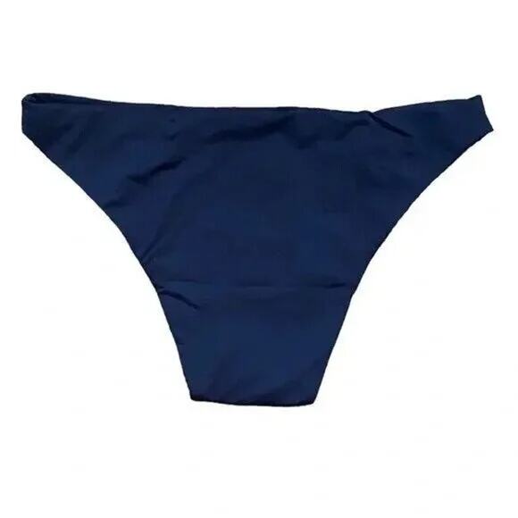 NWT Andie Swim The Cheeky Bottom High Leg Cut Wear High or Low XXL Navy Blue - Picture 14 of 15